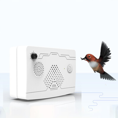 Επαναφορτιζόμενη Usb Ultrasonic Bird Repeller Electronic Outdoor Bark Stopper Artifact Orchard Bird Scare Device Home Garden