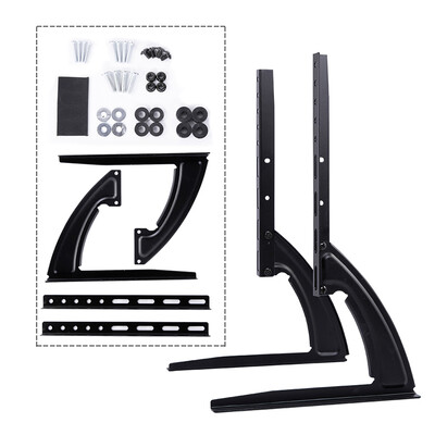 Postolje za TV podesivo po visini Podnožje za TV Stol za 14 do 43 inča plazma LCD LED zaslon TV postolje Metalne VESA noge za monitor