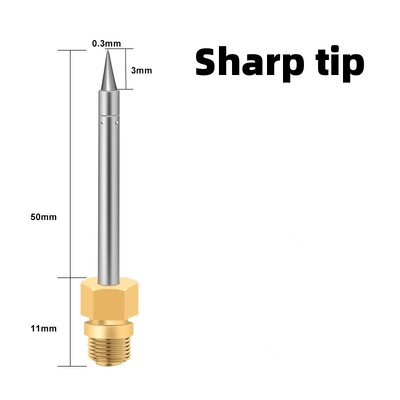 1 db USB forrasztópákahegyek univerzális interfész mini hegesztőcsúcsok, beépített fűtőelemek, többféle alakú hegesztőpákák