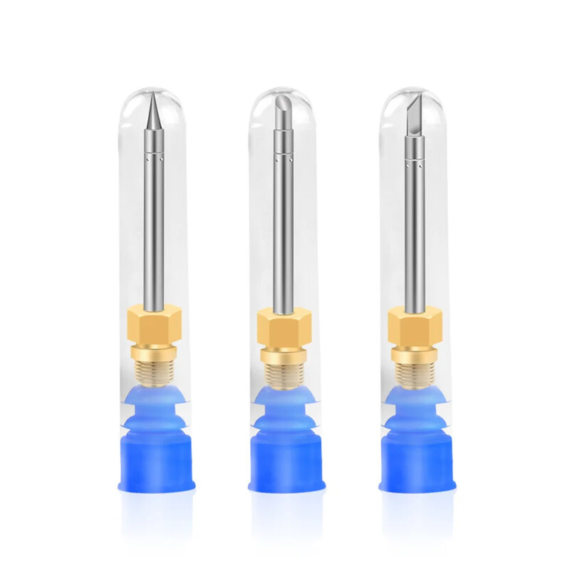 1 db USB forrasztópákahegyek univerzális interfész mini hegesztőcsúcsok, beépített fűtőelemek, többféle alakú hegesztőpákák