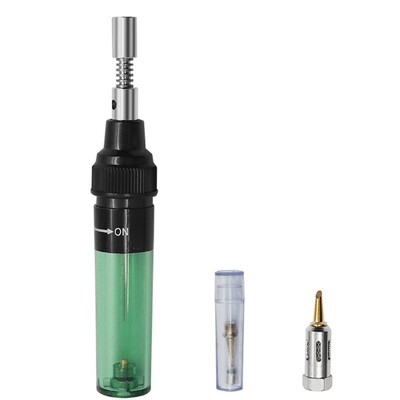 Nešiojamasis dujinis lituoklio komplektas Patvarus mini butano litavimo rašiklio šildymo įrankis namams, automobiliams ir elektronikos remontui