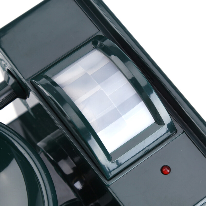 Napenergiával működő PIR mozgásérzékelő ultrahangos kártevőriasztó madár kutya macska egérkereső napelemes kártevőriasztó ultrahangos rovarriasztó