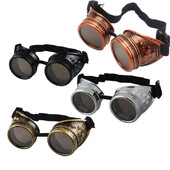 2021 Νέα μόδα Γυαλιά ηλίου Arrival Vintage Style Steampunk Goggles Welding Punk Glasses Cosplay Brand Designer Five Colors Lens