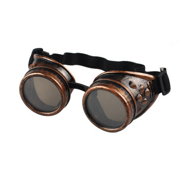 2021 Νέα μόδα Γυαλιά ηλίου Arrival Vintage Style Steampunk Goggles Welding Punk Glasses Cosplay Brand Designer Five Colors Lens