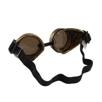 2021 Νέα μόδα Γυαλιά ηλίου Arrival Vintage Style Steampunk Goggles Welding Punk Glasses Cosplay Brand Designer Five Colors Lens