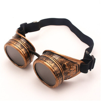2021 Νέα μόδα Γυαλιά ηλίου Arrival Vintage Style Steampunk Goggles Welding Punk Glasses Cosplay Brand Designer Five Colors Lens