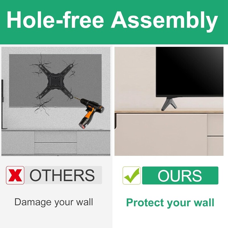 TV-alus LG teleri jaoks Asendusalus 60 65-tollise LG teleri jaoks 60UJ6307 60UJ6309 65UJ6307 65UJ6309 kruvidega telerialuse alus