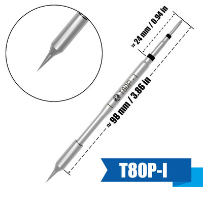 ALIENTEK T80 T80P Γνήσιο άκρο πίεσης για συγκολλητικό σίδερο C210 C245 Συμβουλές Εξοπλισμός συγκόλλησης Εργαλεία Cautin Sting Kit HS02