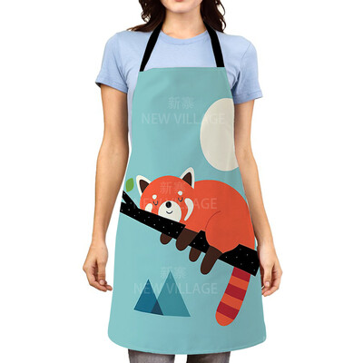 Rajzfilm péksütemény fagylalt kötény Háztartási takarítás Női konyhai kötény mester kötény Kötény Ágynemű kötény férfi kötény ruha