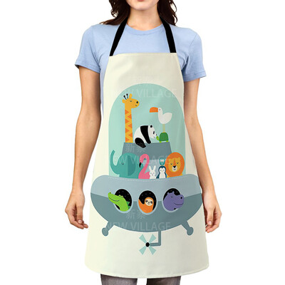 Rajzfilm péksütemény fagylalt kötény Háztartási takarítás Női konyhai kötény mester kötény Kötény Ágynemű kötény férfi kötény ruha