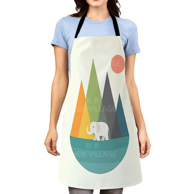 Rajzfilm péksütemény fagylalt kötény Háztartási takarítás Női konyhai kötény mester kötény Kötény Ágynemű kötény férfi kötény ruha