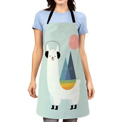 Rajzfilm péksütemény fagylalt kötény Háztartási takarítás Női konyhai kötény mester kötény Kötény Ágynemű kötény férfi kötény ruha