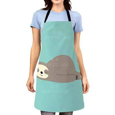 Rajzfilm péksütemény fagylalt kötény Háztartási takarítás Női konyhai kötény mester kötény Kötény Ágynemű kötény férfi kötény ruha