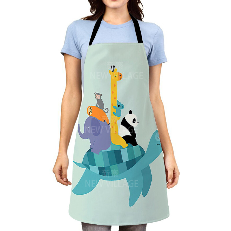 Crtani kolačići sladoled pregača Čišćenje kućanstva Ženska kuhinjska pregača Majstorska pregača Pregača Posteljina Pregače Pregača za muškarce pregača haljina