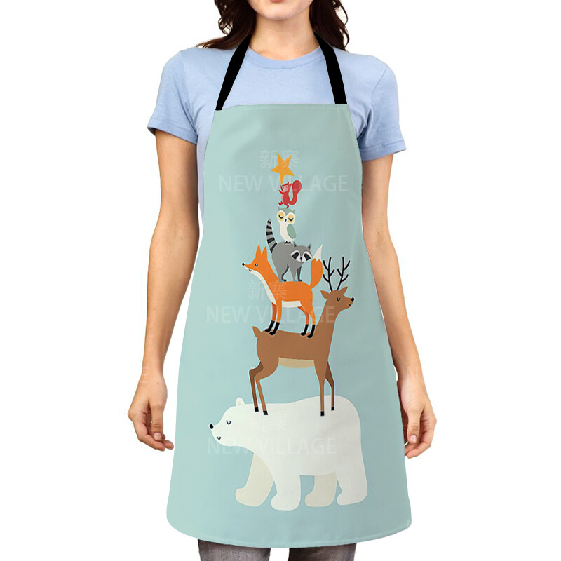 Crtani kolačići sladoled pregača Čišćenje kućanstva Ženska kuhinjska pregača Majstorska pregača Pregača Posteljina Pregače Pregača za muškarce pregača haljina