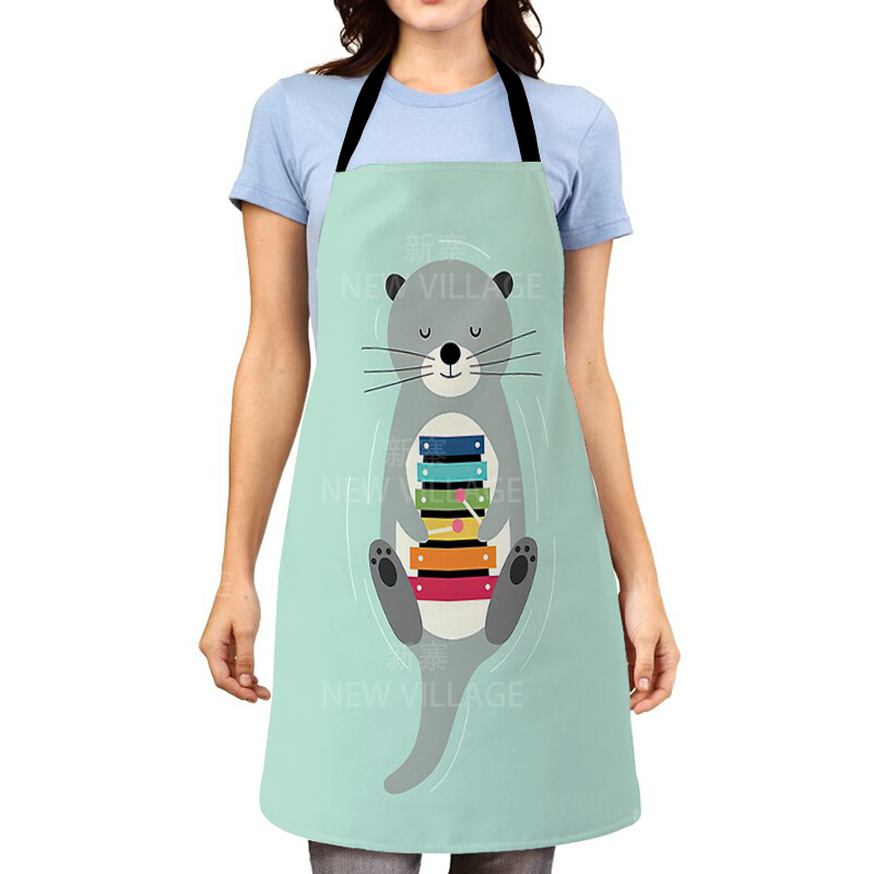 Crtani kolačići sladoled pregača Čišćenje kućanstva Ženska kuhinjska pregača Majstorska pregača Pregača Posteljina Pregače Pregača za muškarce pregača haljina
