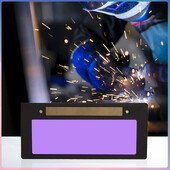 Mėlyna / Tikra spalva / žalia / geltona saulės automatiškai tamsėjantis suvirinimo objektyvo filtras suvirinimo šalmui