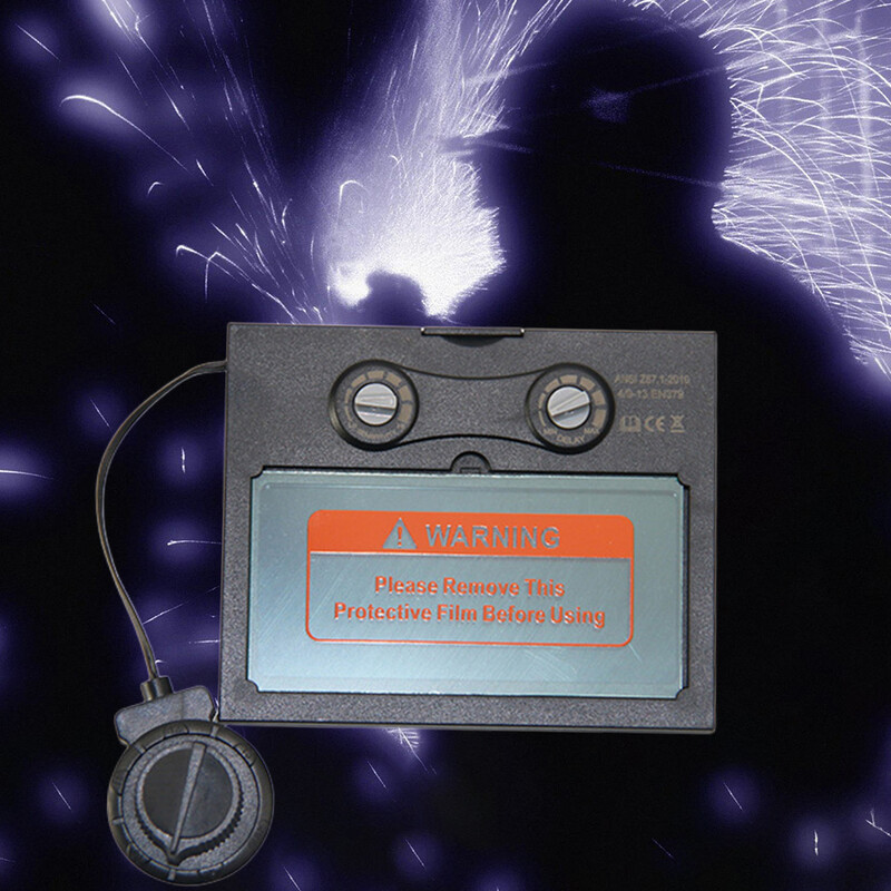 Päikeseenergia keevituslääts Asendage lääts keevituskiivri / maski objektiivi filtri akna jaoks Automaatselt tumenev lääts Silmakaitse keevitustarvik