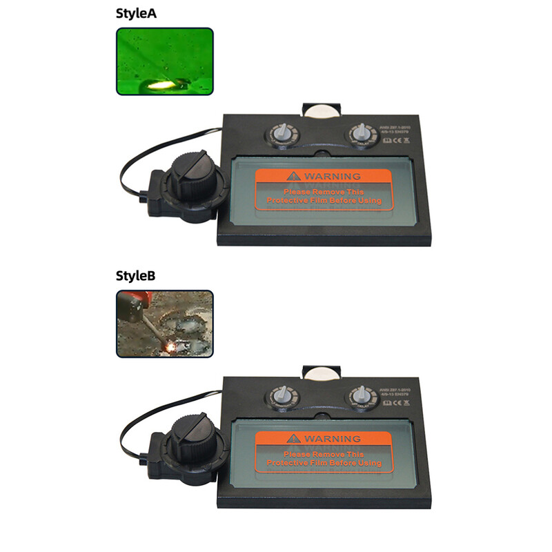 Päikeseenergia keevituslääts Asendage lääts keevituskiivri / maski objektiivi filtri akna jaoks Automaatselt tumenev lääts Silmakaitse keevitustarvik