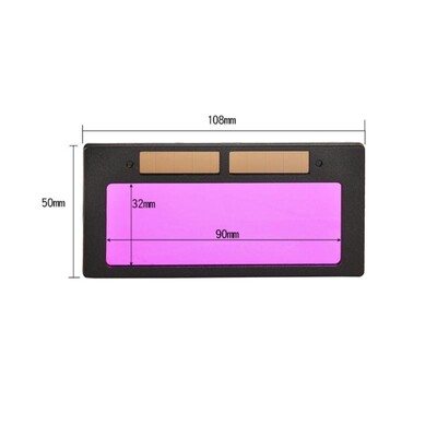 Filtru de întunecare automată pentru sudare Ochelari de protecție pentru sudor Ecran LCD Umbrire Lentilă solară Cască de reglare automată Mască pentru ochi Ochelari pentru sudor