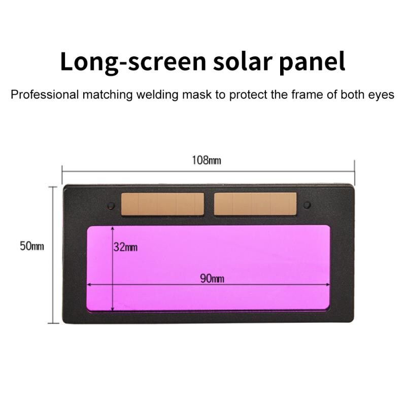 Filtru de întunecare automată pentru sudare Ochelari de protecție pentru sudor Ecran LCD Umbrire Lentilă solară Cască de reglare automată Mască pentru ochi Ochelari pentru sudor