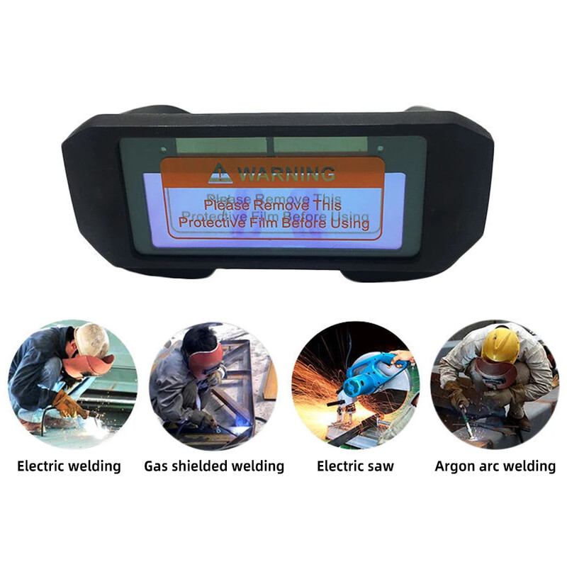 Automatikus fényerő-szabályozó hegesztőszemüvegek Argon ívhegesztő napelemes szemüvegek Speciális tükröződésgátló szemüvegek Eszközök hegesztőknek Automatikus fényerőszabályozás