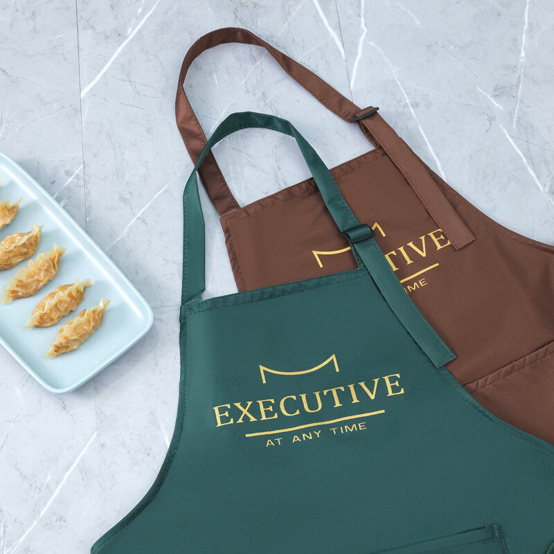 Virtuvės namų apyvokos gaminimo prijuostė Vyrai Moterys Neperšlampami Neperšlampami Suaugusiųjų juosmens mada Kavos Kombinezonai Prijuostė Virtuvės aksesuarai