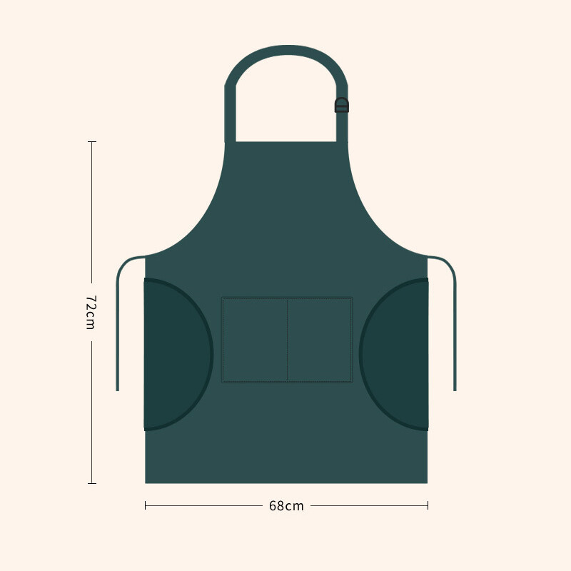 Virtuvės namų apyvokos gaminimo prijuostė Vyrai Moterys Neperšlampami Neperšlampami Suaugusiųjų juosmens mada Kavos Kombinezonai Prijuostė Virtuvės aksesuarai