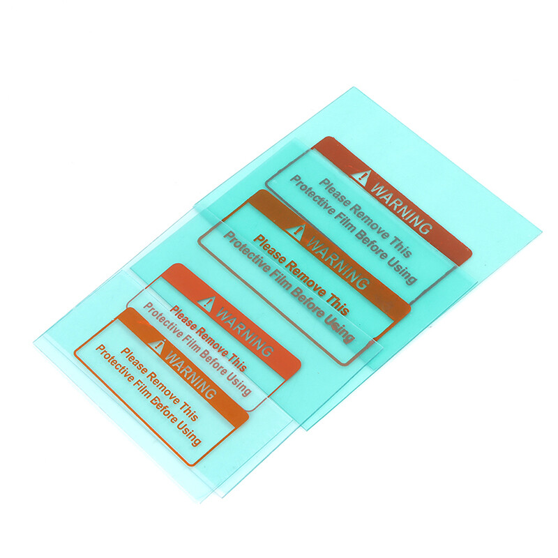 5GB automātiskās saules aptumšojošās metināšanas maskas/metināšanas filtra/metināšanas ķiveres aizsargājošs plastmasas plāksnes pārsegs (PC)