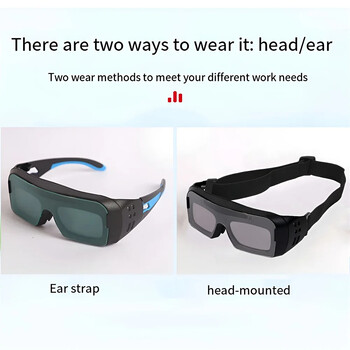 Solar Goggle Welder Protective Glasses Automatic Darkening Welding Glasses Soldering Welding Protective Gear CNC Μεταλλουργία