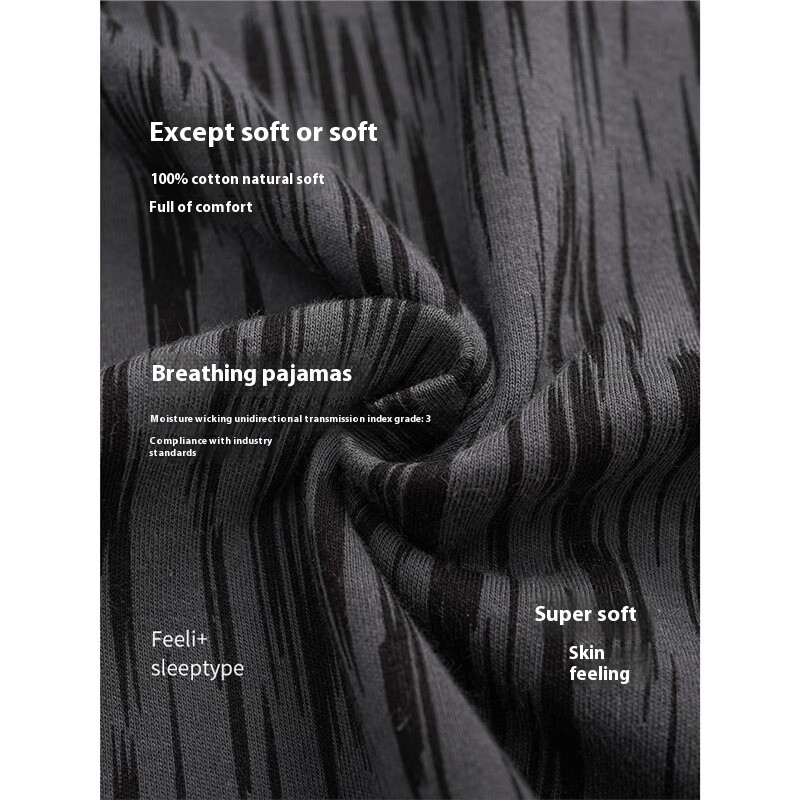 2kom/komplet pidžame dugih rukava za srednje i starije osobe, muške jesenske i zimske ležerne crne muške pidžame veće veličine, kućna odjeća zadah