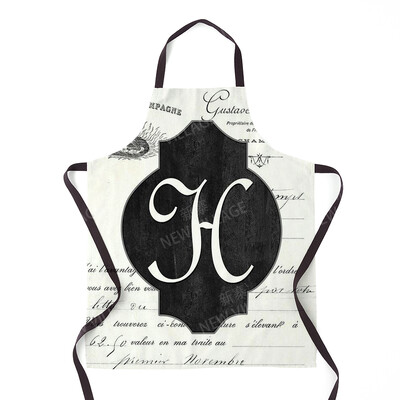 Estetika Moteriškos virtuvės prijuostės Vaikiška vandeniui atspari padavėjos darbo prijuostė Originali alyvai ir nešvarumams atspari retro mada