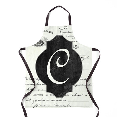 Estetika Moteriškos virtuvės prijuostės Vaikiška vandeniui atspari padavėjos darbo prijuostė Originali alyvai ir nešvarumams atspari retro mada