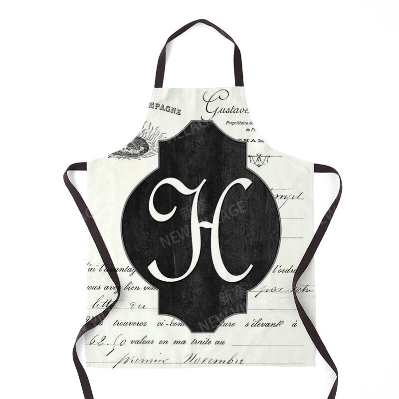 Estetika Moteriškos virtuvės prijuostės Vaikiška vandeniui atspari padavėjos darbo prijuostė Originali alyvai ir nešvarumams atspari retro mada