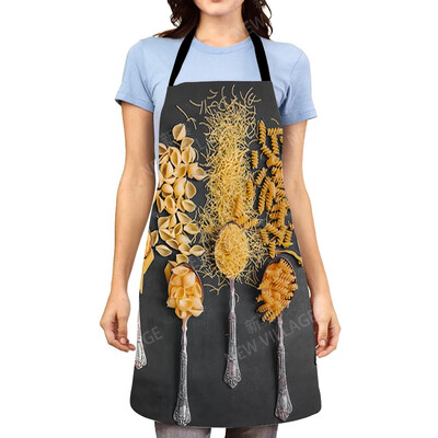 Nordic Aesthetic Moterų virtuvės prijuostė vaikams originali Vaikai Neperšlampama mergina princesė padavėja darbo prijuostė aliejui atspari boho augalas