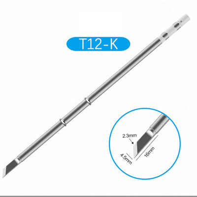 Spájkovacie hroty T12 Spájkovací hrot série T12 pre spájkovaciu stanicu Hakko FX951 STC a STM32 OLED, elektrickú spájkovačku