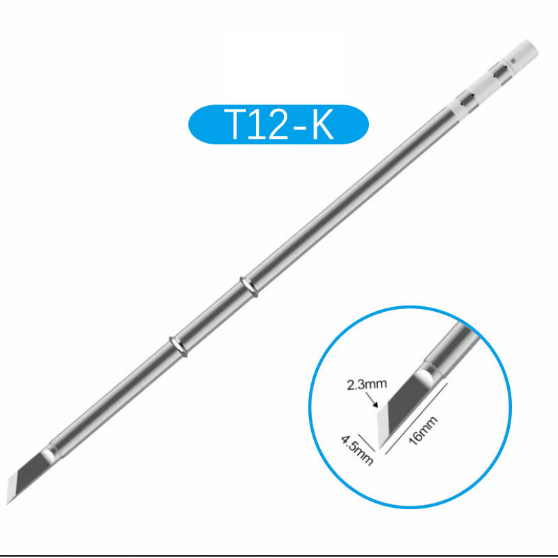 Spájkovacie hroty T12 Spájkovací hrot série T12 pre spájkovaciu stanicu Hakko FX951 STC a STM32 OLED, elektrickú spájkovačku