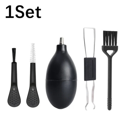 Tastatūras tīrīšanas birste Taustiņu vāciņa novilcējs gaisa putekļu pūtējs Universāls mehānisks atslēgas vāciņa vārpstas noņemšanas komplekts datora austiņu tīrīšanas komplekts