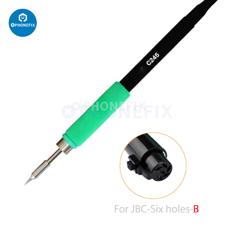 C245 forrasztópáka hegyek JBC T245 fogantyúval kompatibilis Sugon T21 T26 I2C Aixun Aifen A9 A902 GVM hegesztőállomás javítószerszámhoz