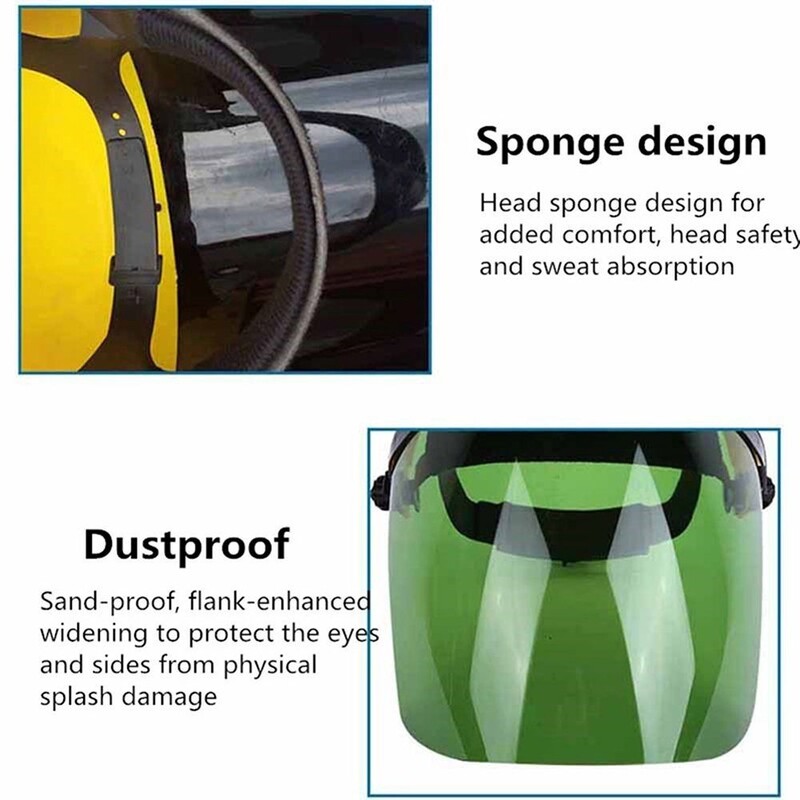 Kompiuterinis plastikinis nešiojamasis skaidrus apsauginis suvirintojo veido dangtelis suvirinimo šalmas automatiškai tamsėjantis apsaugos nuo purslų apsauginis skydas