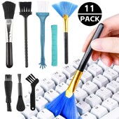 11 u 1 Univerzalna prijenosna četka za čišćenje za PC Prijenosno računalo Tipkovnica Telefoni Komplet četkica za čišćenje fotoaparata Alati za uklanjanje prašine