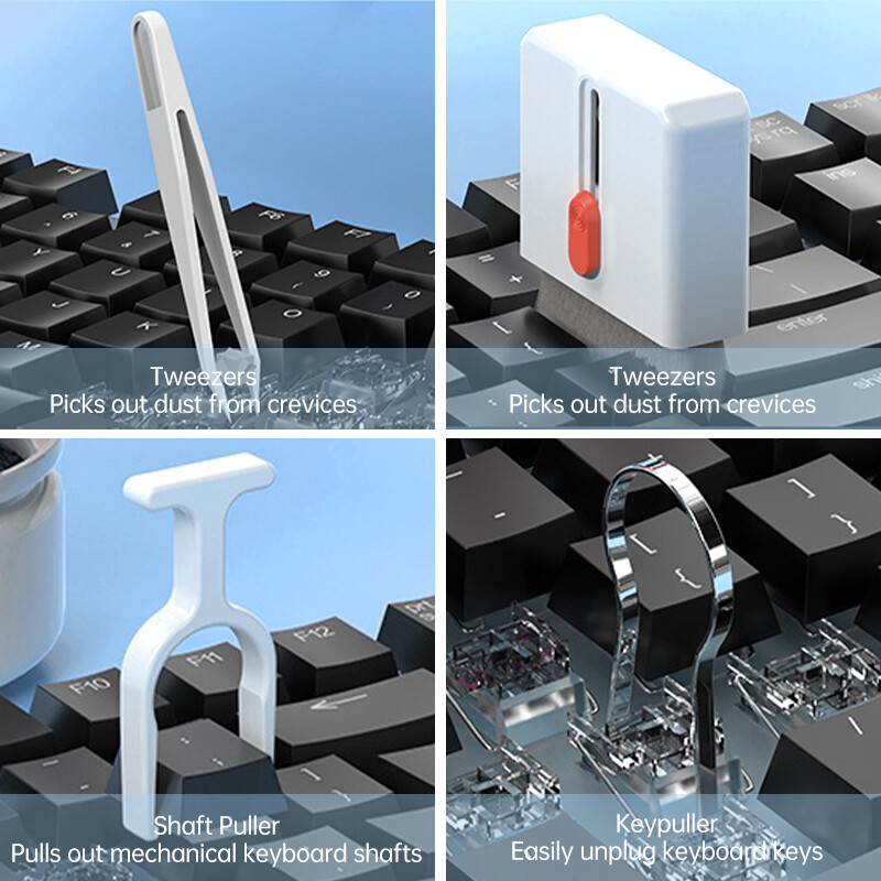 32 u 1 komplet za čišćenje, četka za čišćenje tipkovnice računala, slušalice, olovka za čišćenje za slušalice, iPad, telefon, alati za čišćenje, izvlakač tipki