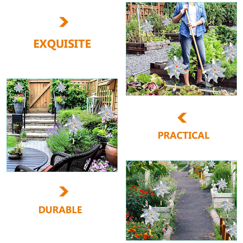 Bird Scare Tuuleveski Tuuleveski Lindude tõrjuv tuulik Kahjuritõrjevahend Peegeldav aed, tõrjuv tuult õue