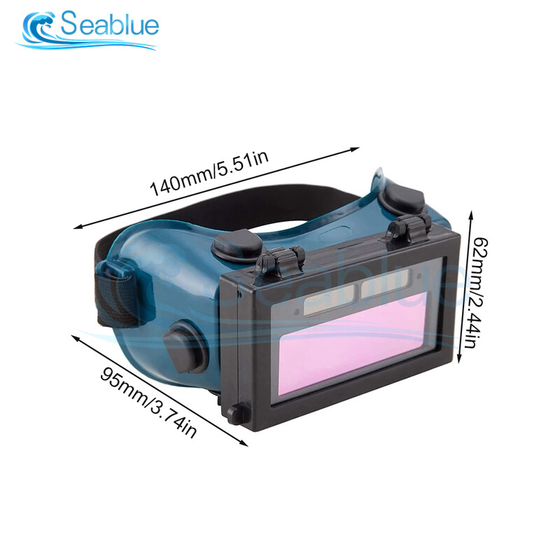 Päikeseenergia Automaatselt hämarduv argooni kaar Tig keevitusprillid Keevitaja Mask Kiiver Seadmed Gaaslõikus Ohutusprillid Kaitske