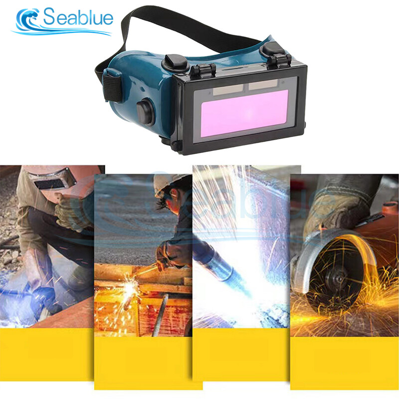 Päikeseenergia Automaatselt hämarduv argooni kaar Tig keevitusprillid Keevitaja Mask Kiiver Seadmed Gaaslõikus Ohutusprillid Kaitske