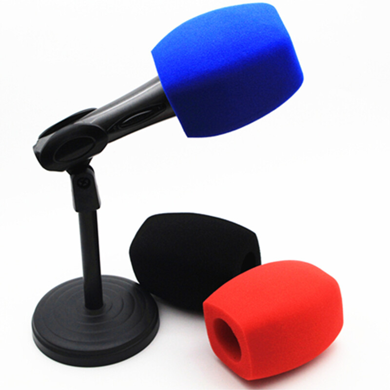 Vjetrobranska stakla za velike mikrofone Vjetrobranska stakla Kvadratni pjenasti poklopci za mikrofone za radio i televiziju, intervjue, emitiranje uživo