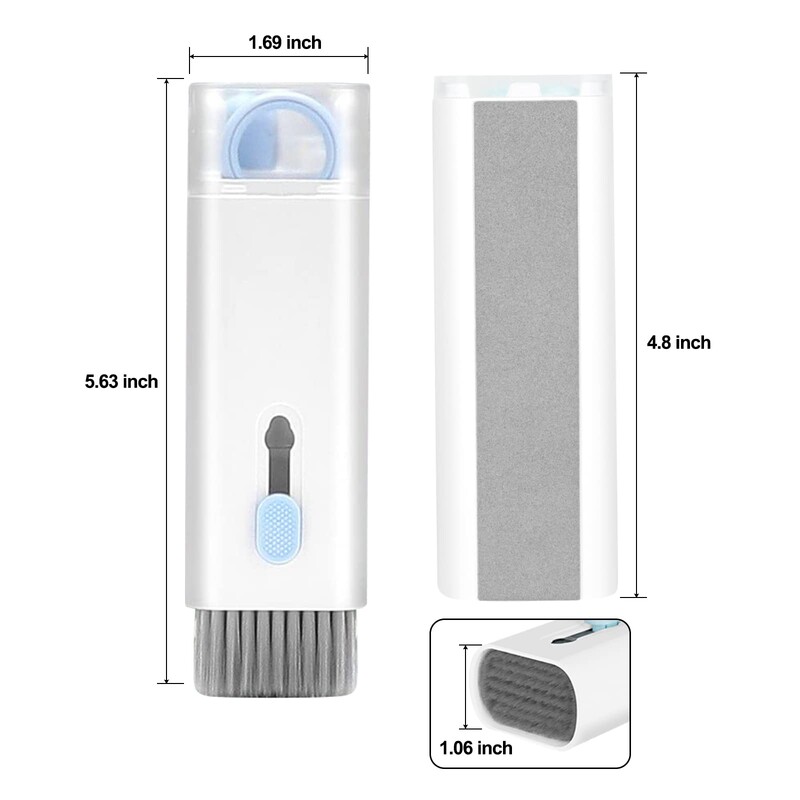 7-u-1 komplet četkica za čišćenje tipkovnice računala Bluetooth olovka za čišćenje slušalica za Airpods 3 Pro Alat za čišćenje slušalica izvlakač tipki