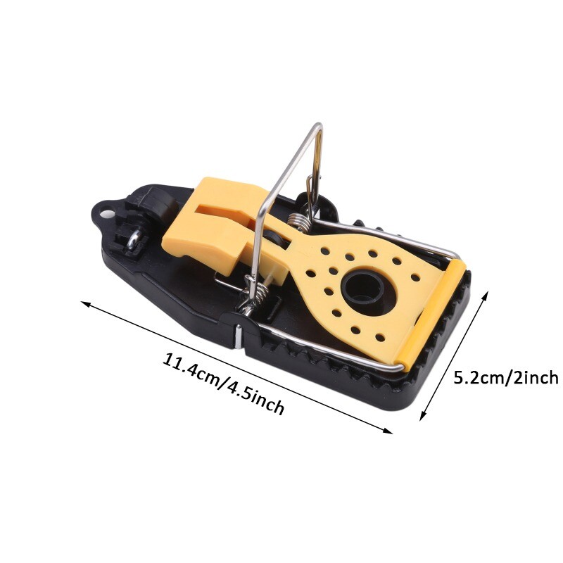 Egérfogó csúszó vödör fedél Egér Patkánycsapda Smart Flip Catcher Újrafelhasználható Automatikus visszaállítás 4 db/doboz