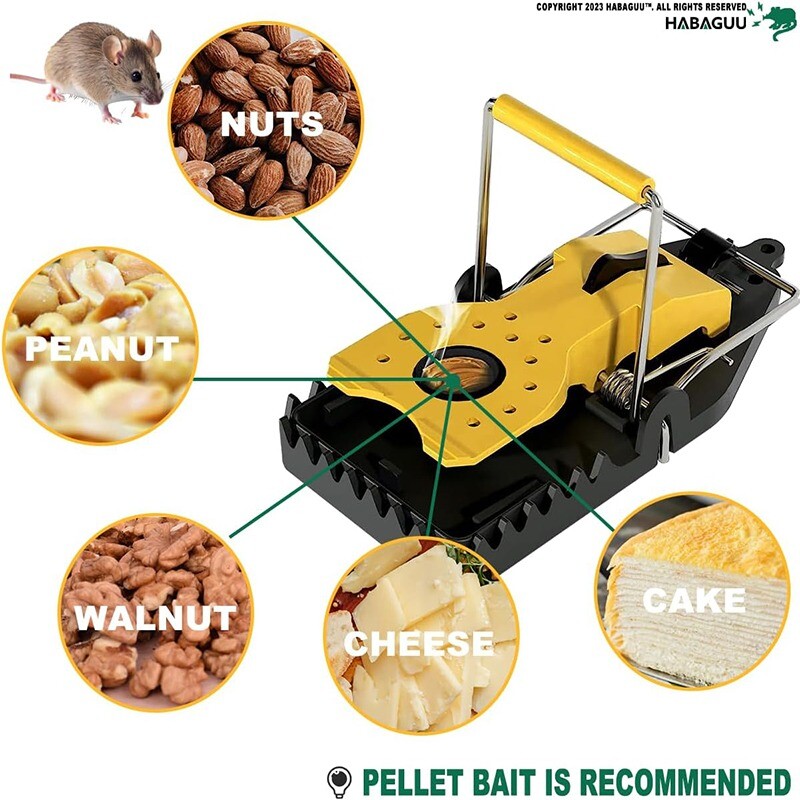 Egérfogó csúszó vödör fedél Egér Patkánycsapda Smart Flip Catcher Újrafelhasználható Automatikus visszaállítás 4 db/doboz