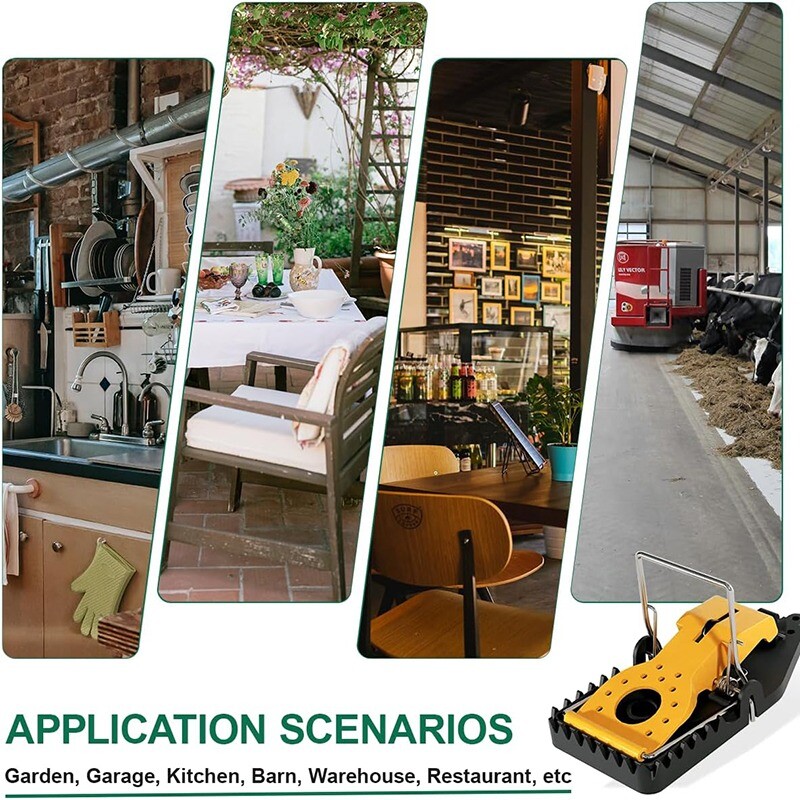 Egérfogó csúszó vödör fedél Egér Patkánycsapda Smart Flip Catcher Újrafelhasználható Automatikus visszaállítás 4 db/doboz